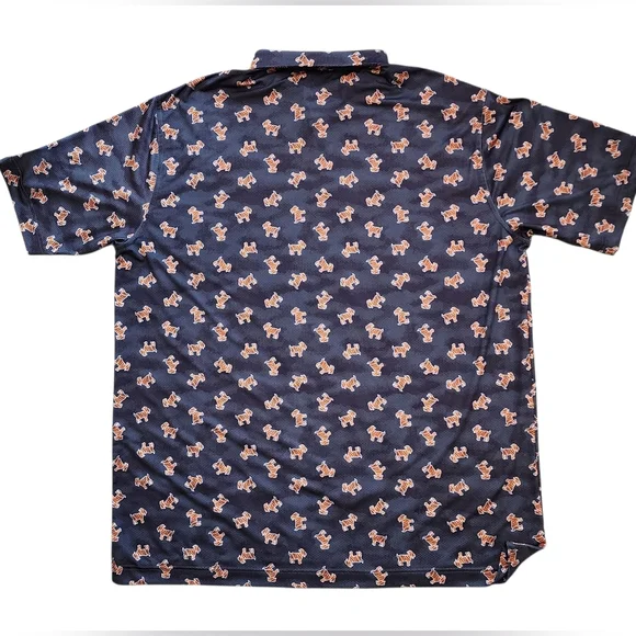 Waggle 2XL The GOAT Collection Performance Polo Shirt Tiger Woods XXL - Picture 4 of 10